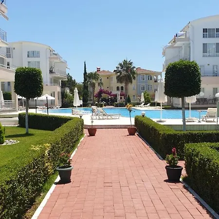Antalya 3 Nirvana Club Ground Floor Two Bedrooms Pool View With Water Slide Close To Center *