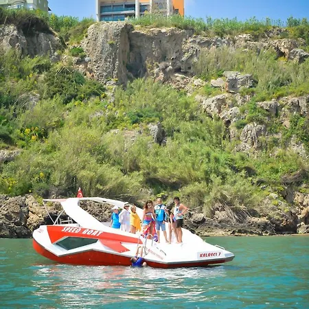 Antalya 3 Nirvana Club Ground Floor Two Bedrooms Pool View With Water Slide Close To Center * Μπέλεκ