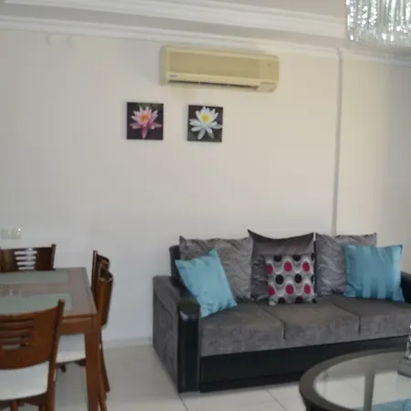 Antalya 3 Nirvana Club Ground Floor Two Bedrooms Pool View With Water Slide Close To Center