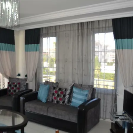 Antalya 3 Nirvana Club Ground Floor Two Bedrooms Pool View With Water Slide Close To Center * Belek