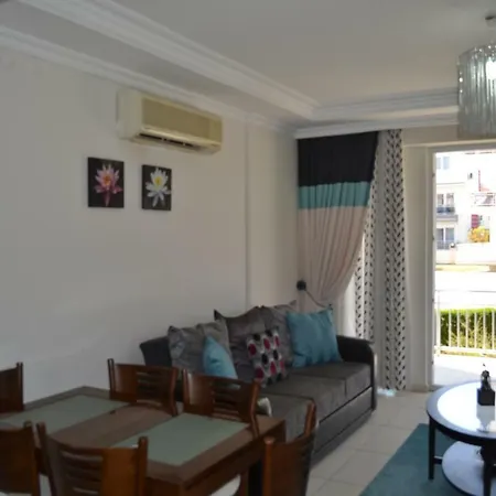 Apartment Antalya 3 Nirvana Club Ground Floor Two Bedrooms Pool View With Water Slide Close To Center