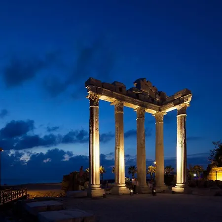 Antalya 3 Nirvana Club Ground Floor Two Bedrooms Pool View With Water Slide Close To Center Apartment *