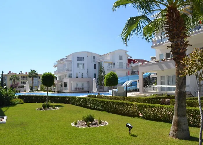 Antalya 3 Nirvana Club Ground Floor Two Bedrooms Pool View With Water Slide Close To Center Lejlighed