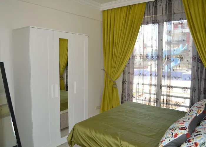 Antalya 3 Nirvana Club Ground Floor Two Bedrooms Pool View With Water Slide Close To Center