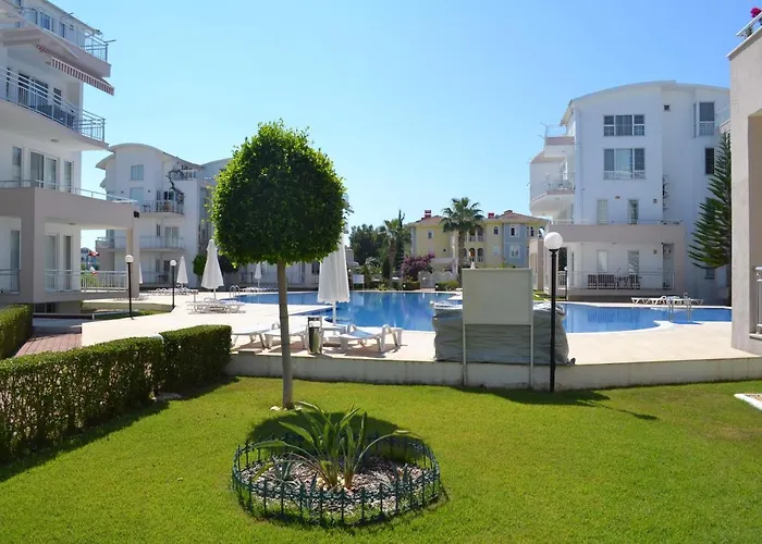 Antalya 3 Nirvana Club Ground Floor Two Bedrooms Pool View With Water Slide Close To Center * Belek