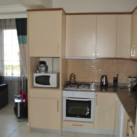 Antalya 3 Nirvana Club Ground Floor Two Bedrooms Pool View With Water Slide Close To Center شقة *